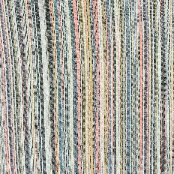The General Good Strappy Sundress Square Neckline Colorful Multi Striped Sz L - Picture 2 of 9